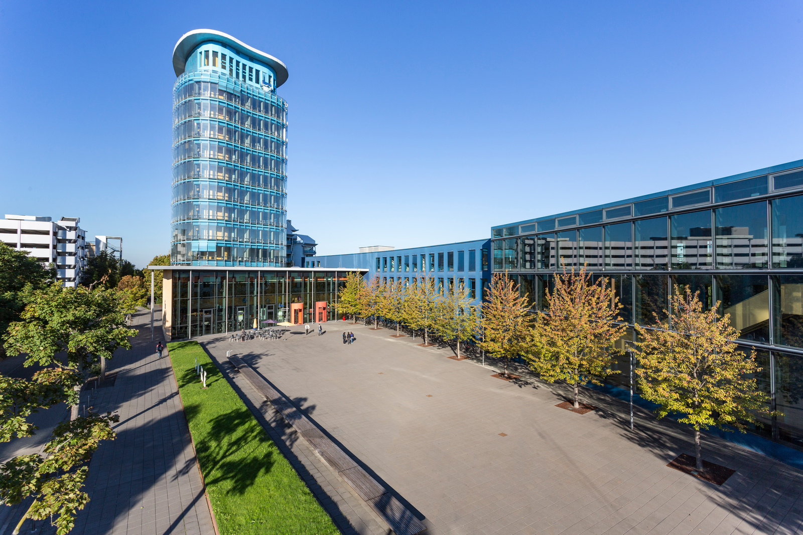 Plaza of the SRH University Heidelberg