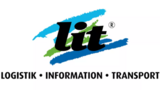 Logo der Firma lit mit den Begriffen "LOGISTIK", "INFORMATION" und "TRANSPORT" darunter.