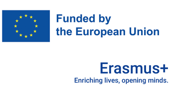 Gefördert von der Europäischen Union, Erasmus+: Leben bereichern, Horizonte erweitern.
