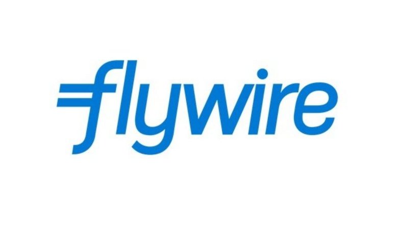 Flywire logo in blue text on a white background.