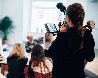 film-studium-studierende Film Studies Students at SRH