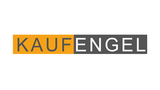 Logo with the text 'KAUFENGEL,' where 'KAUF' is displayed in orange and 'ENGEL' in gray.