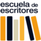 Logo of the Escuela de Escritores, consisting of vertical colored bars and the inscription in black.