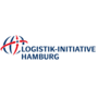 Logo der Logistik-Initiative Hamburg, bestehend aus einem stilisierten Globus und dem Schriftzug in blauer Schrift.