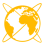 Logo von JOLIBA, einer Organisation mit dem Fokus auf interkulturellen Austausch und Netzwerken, dargestellt in gelber Schrift.