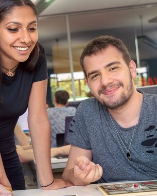Game Development Studium Studierende in Heidelberg Studenten des Studiengangs Virtuelle Realitäten