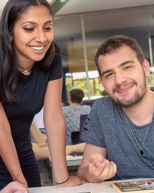 Studenten des Studiengangs Virtuelle Realitäten